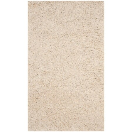 Safavieh Laguna Shag Small Rectangle Area Rug, Beige - 3 x 5 ft. SGL303B-3